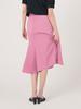 Wednesday Delight Wed_Fishtail High Waist Skirt_Pink