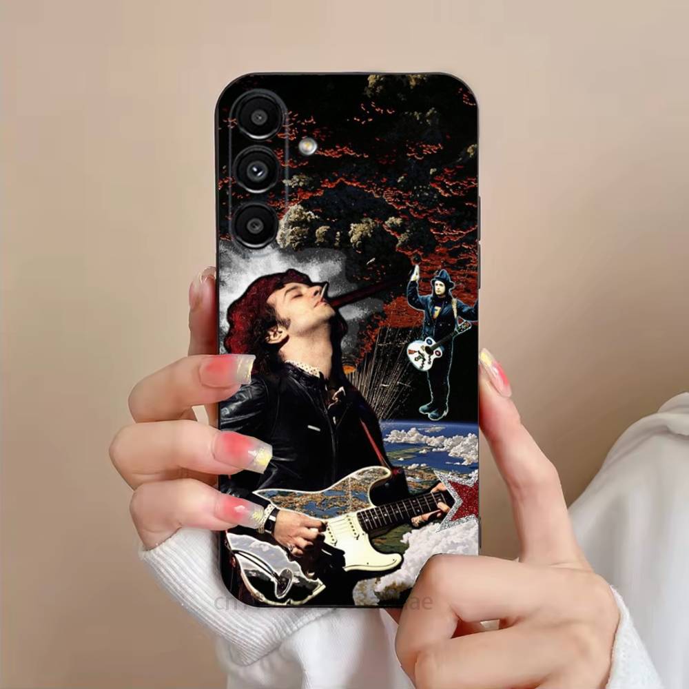 Gustavo-S Cerati Soda S-Stereo Phone Case For Samsung S25,24,23,22,21,S20,Ultra,Plus,FE Black Soft Cover
