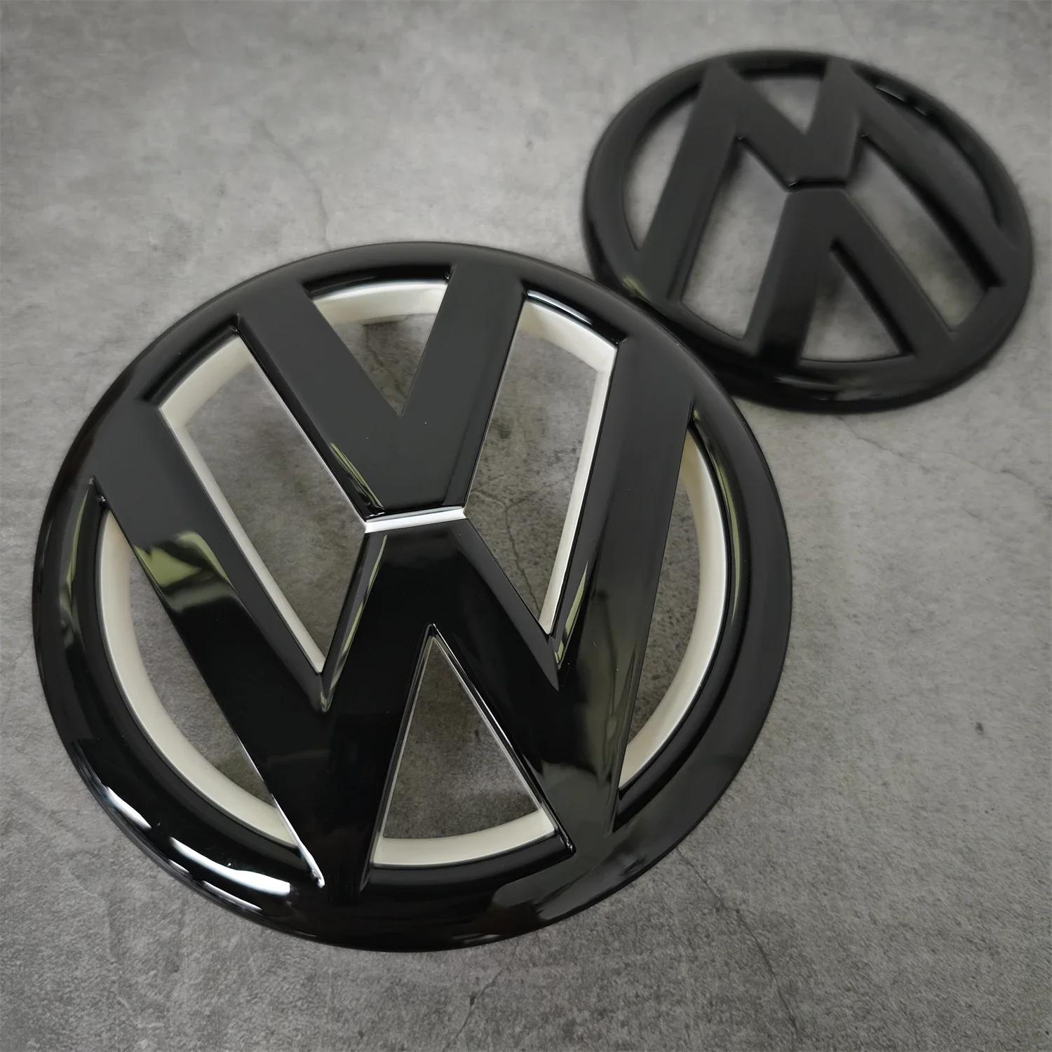 

2025 Горячий Volkswagen Golf MK6 2009-2012 Передняя решетка эмблема 135 мм и Задний значок багажника 110 мм 2 шт. Замена логотипа автомобиля Автоаксессуар Front x Rear