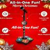 All-in-One Microphone Toy Karaoke Machine for Kids Stand Colourful Lights