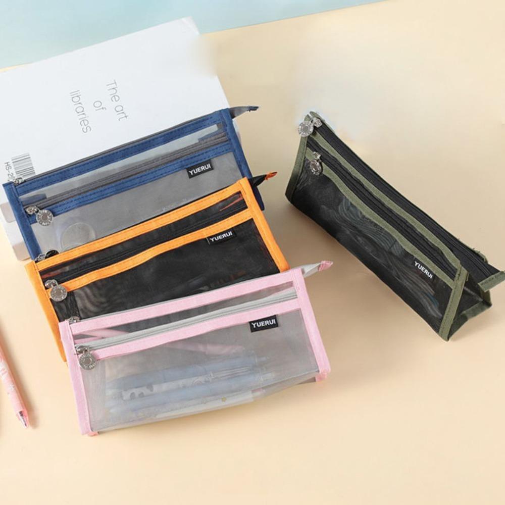 

Multi-layered Pencil Bag Large Capacity Stationery Box Hot Sale Storage Bag Students