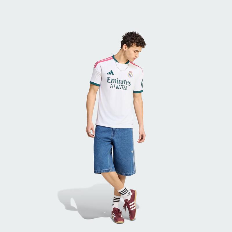 adidas Herren Real Madrid Heim-Fanversion Schnelltrocknendes Fußballtrikot