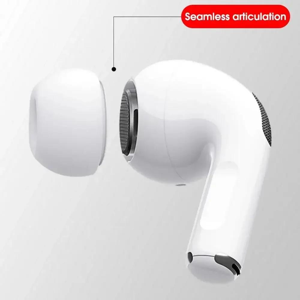1-4 Pairs Silicone Ear Tip Cover Replacement Earbud XS/S/M/L Size Silicone Earbud Tips Covers for AirPods Pro 1st 2nd generation