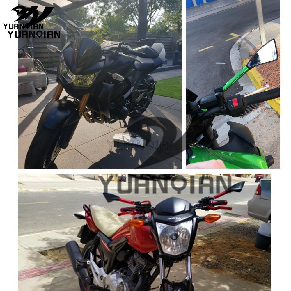 Universal Motorcycle Mirror Aluminum Rearview Mirrors For CB600F/CB650F Hornet 2007-2013 2008 2009 2010 CB 600 650 F 600F