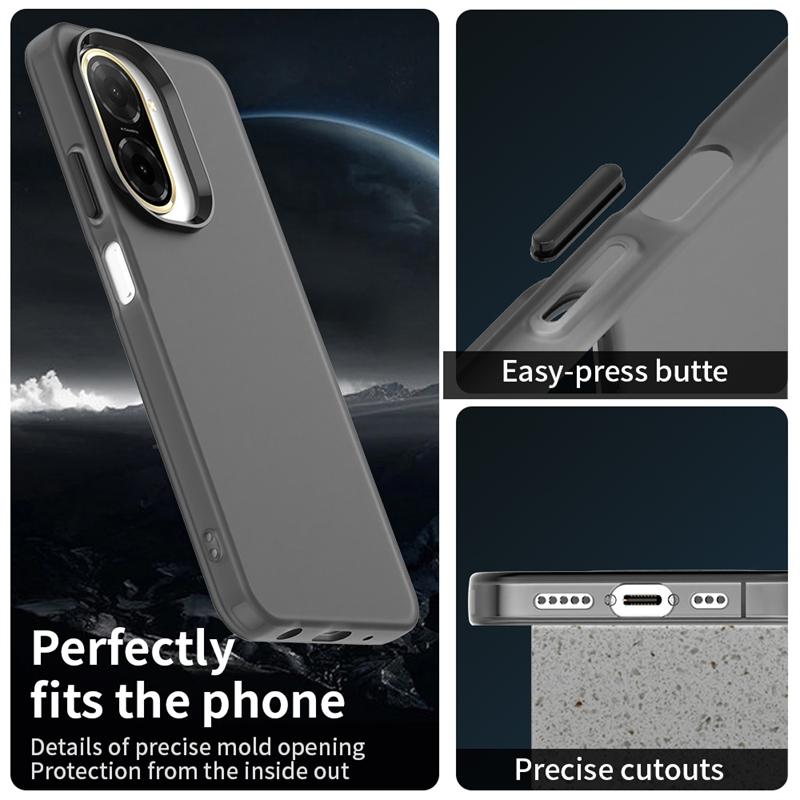 Anti-Drop Candy Color Phone Case For Xiaomi Redmi A5 Matte Transparent Back Case For Redmi A5 Cover For Redmi A5 Case 6.88 Inch