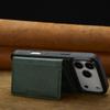 LC.IMEEKE L5 For iPhone 17 Pro Max Magnetic Phone Case Leather Back Cover with Detachable Card Holder