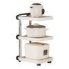 Kitchen Storage Rack Strong Load-bearing Adjustable Design Multifunctional Multi-layer Pot Storage Rack