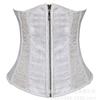 Lace Breathable Zipper Design Women Body Shaper Waist Shaping Corset