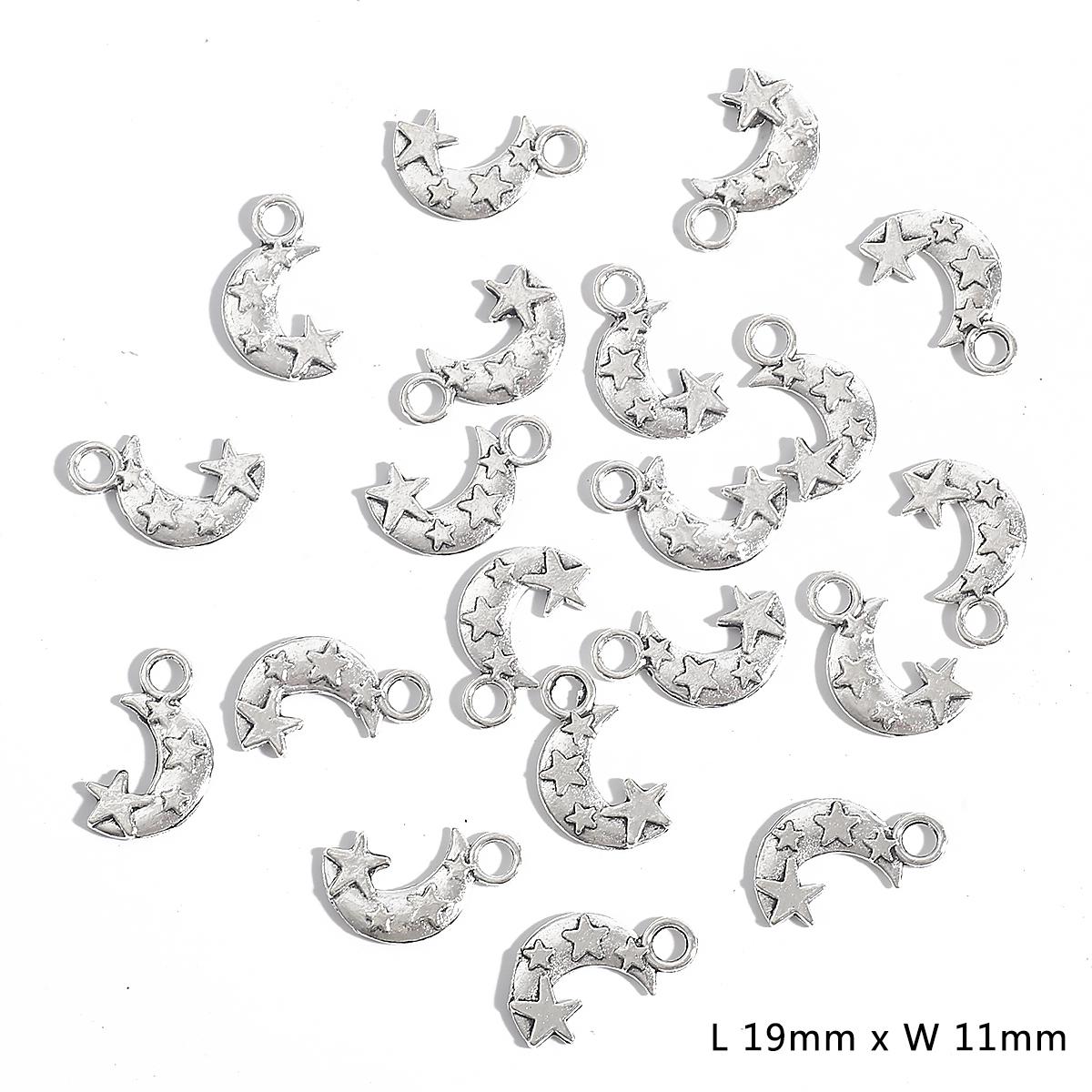 

10-50 шт. тибетское серебро, смешанные стили, лунная сливовая башня, якорь, подвески, подвески, ювелирные изделия «сделай сам», аксессуары для изготовления ожерелья, браслета 06 11×19mm 20pcs серебряный