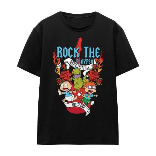 Rugrats Unisex Adult Rock The Playpen Music Festival T-Shirt