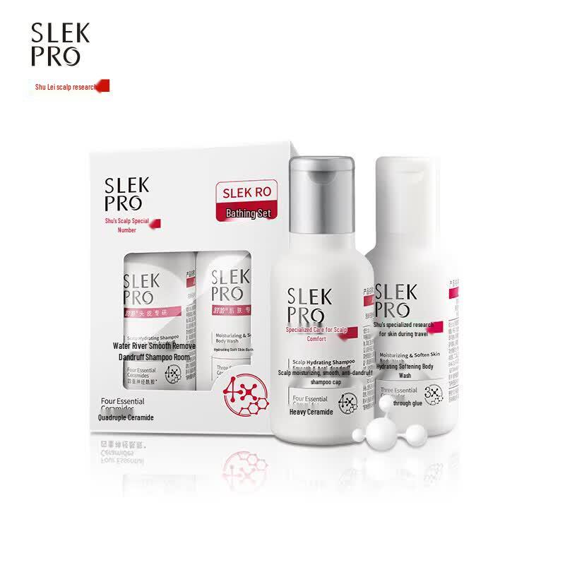 Slek PRO Scalp Care Anti-Dandruff Shampoo & Conditioner Set