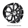 Touareg/Santana Aluminum Alloy Wheels & Jetta/Volkswagen Steel Wheel Hub