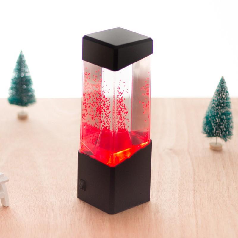 USB Luminous Jellyfish Night Light: Seven-Color LED Remote Control Atmosphere Lamp for Home Décor