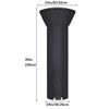 Patio Heater Cover with Zippered Design and Storage Bag Waterproof and Windproof for Outdoor Heater Protection