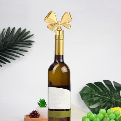 Wine Bottle Stopper Reusable Wine Cork Bow-shaped Flexible Bottle Stopper Housewarming Gift for Wine Lovers