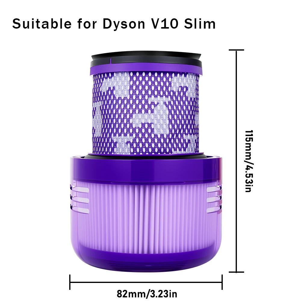 For Dyson Vacuum Cleaner Accessories HEPA Filter Brush Head For Dyson V6 V7 V8 V10 V11 V12 V15 DC Series Wand Handle Roller Dsting Brush