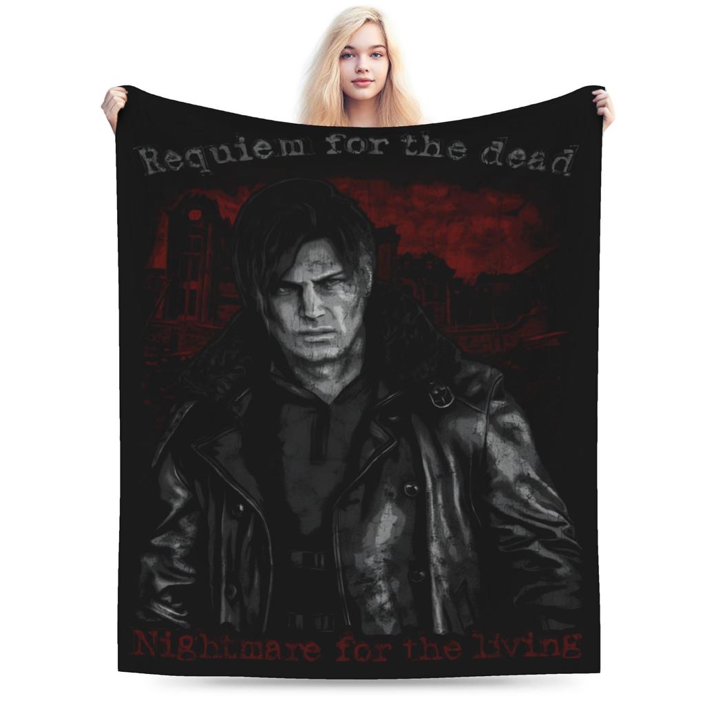 Residents Evils Requiem Blanket Quality Soft Warm Bedding Throws Winter Girls Boys Bedroom Graphic Bedspread