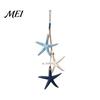 Handmade Hanging Wall Art 1/2Pcs Bohemian Wooden Starfish Decoration, Fish Ornament, Entryway Decorations Coastal Nautical Pendant for Home