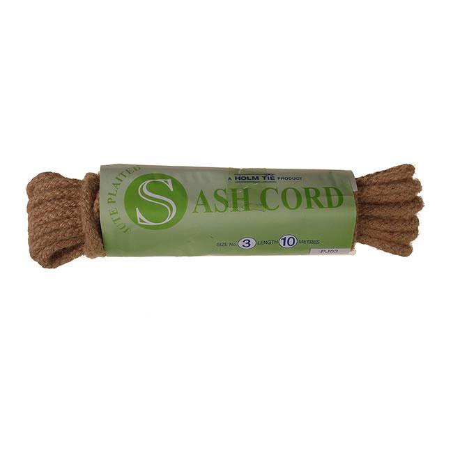 Jute Sash Cord No 3. 5mm X 10m