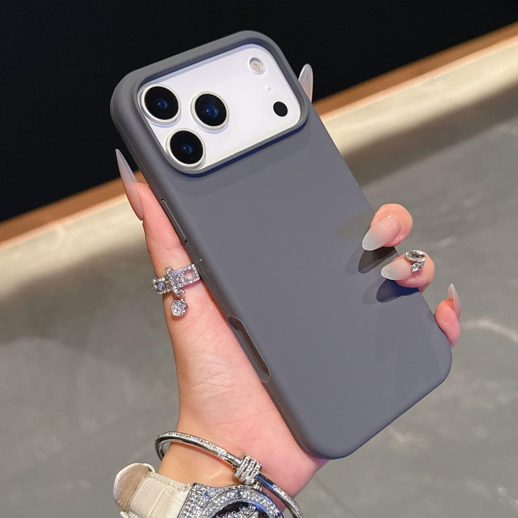 Applicable to iPhone18PROMAX mobile phone case liquid silicone Apple 17 advanced sense anti-drop protective case 15