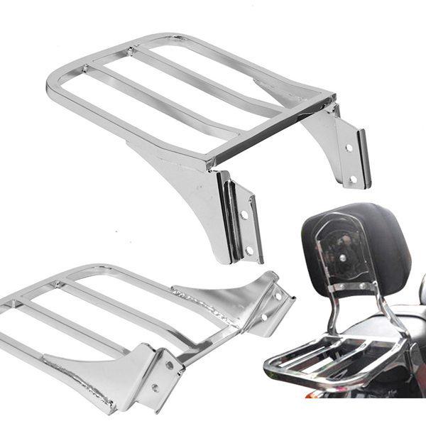 Custom Rear Luggage Rack for Harley Sportster & Dyna Fat Boy