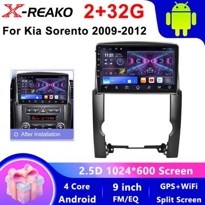 Android 13 Multimedia For Kia Sorento 2009 - 2012 Car Player GPS Stereo Navigation Auto Radio Screen No 2Din DVD Head Unit WIFI