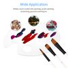 2PCS Acrylic Paint Palette Rectangle Shape Transparent Non-Stick Oil Paint Mixing Tray Comfortable