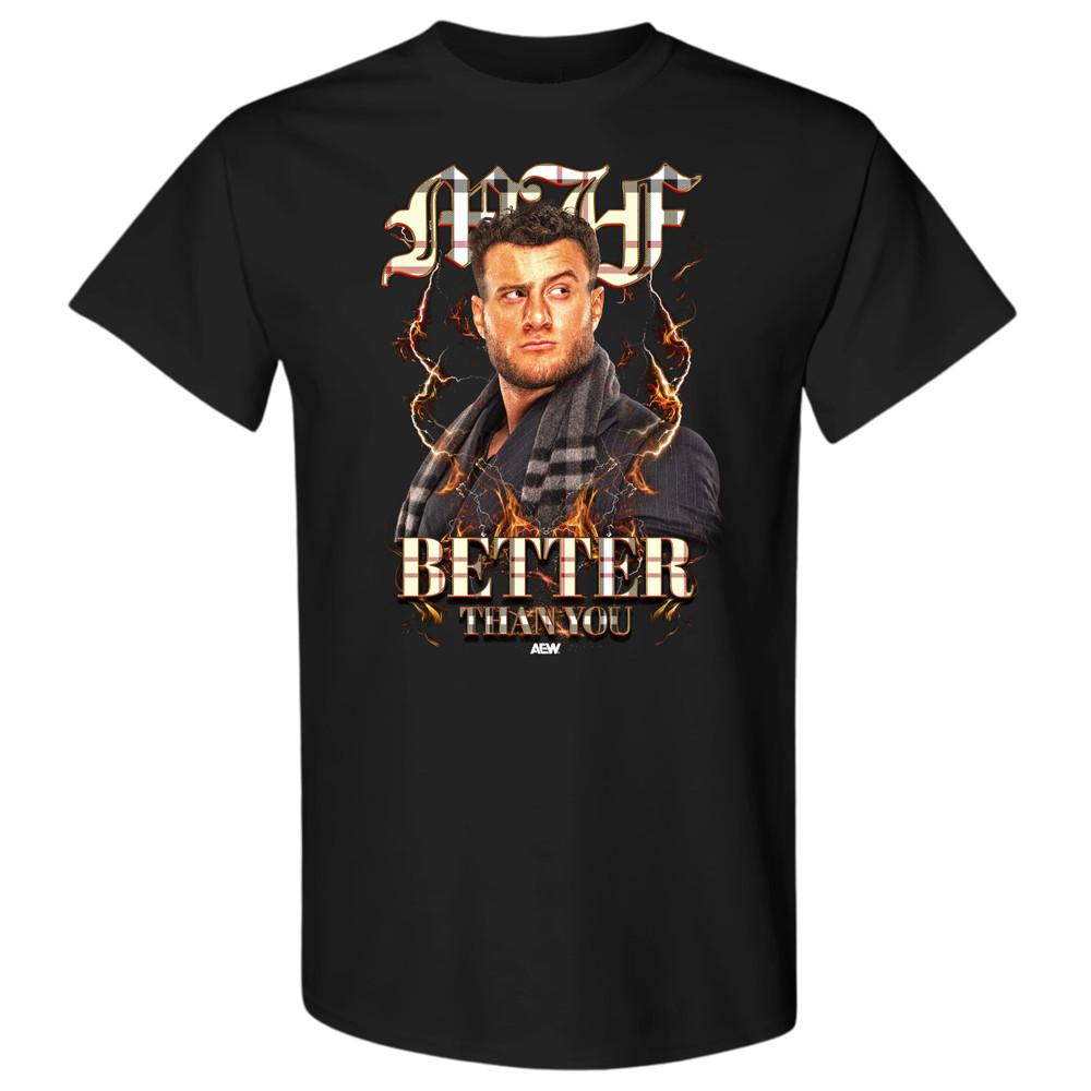 MJF  Simply Better Than You AEW Official TShirt Unisex T-Shirt S