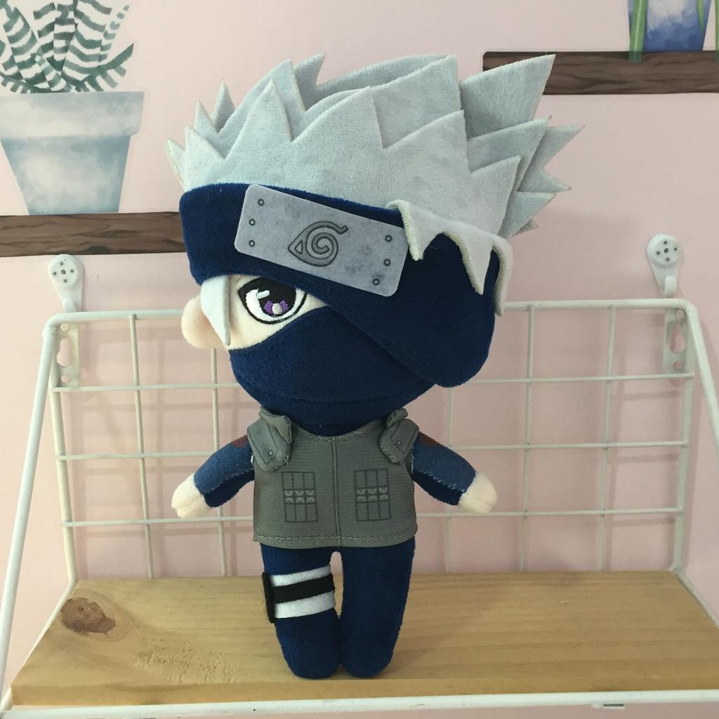 Cartoon Animation Anime naruto Plush Dolls Uchiha Itachi Hatake Kakashi Cartoon Cute Stuffed Toy for Children Boys Girls
