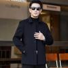Cashmere Short Coat for Men, High-end Middle-aged and Elderly Dad's Clothing, Large Size Lapel Woolen Woolen Jacket, Buttoned Coat