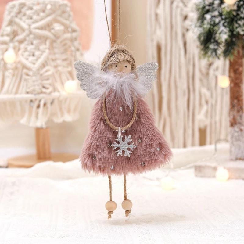 2026 New Creative Christmas Angel Pendants Christmas Tree Decorations New Year 2026 Gifts Christmas Tree Hanging Ornaments
