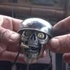 1pcs Skulls Soldier Grip - Handcrafted Gear Knob,Sliver Skulls Car Stick Shifter Handle,Skeleton Style Transmissions