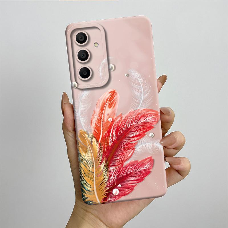Sweet Soft Phone Case for Samsung Galaxy A15 A155 A156 4G 5G Fashion Cool Painted Cases Protection Back Cover Accessories Casing