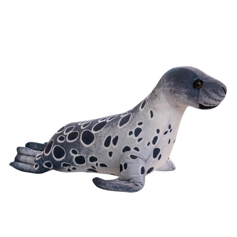 Cartoon Simulation Seal Doll Plush Toy Aquarium Sea Lion Doll Home Pillow Children Soothing Doll