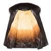 Autumn and Winter New Leather Jackets for Men, Business Casual, High-end Temperament, Fashionable Fox Fur Collar Leather Jackets