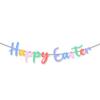 Easter Banner Spiral Bunny Hanging Decoration Easter Egg Carrot Banner Happy Easter Theme Home Party Decorations Supplies