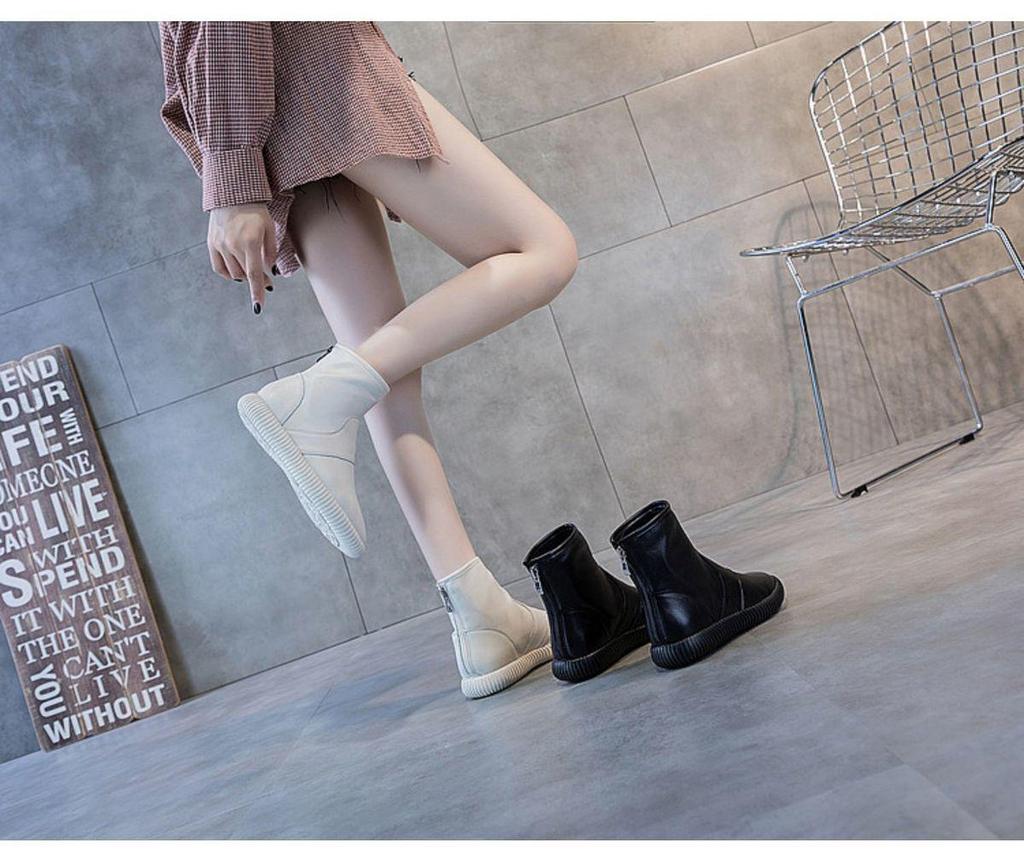 Women's Genuine Soft Leather British-Style Martin Boots - 2025 Collection, Breathable Short Boots for Autumn/Winter and Spring Trends