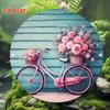 Tin Wall Art Flat Painting for Home Kitchen Bar Decor