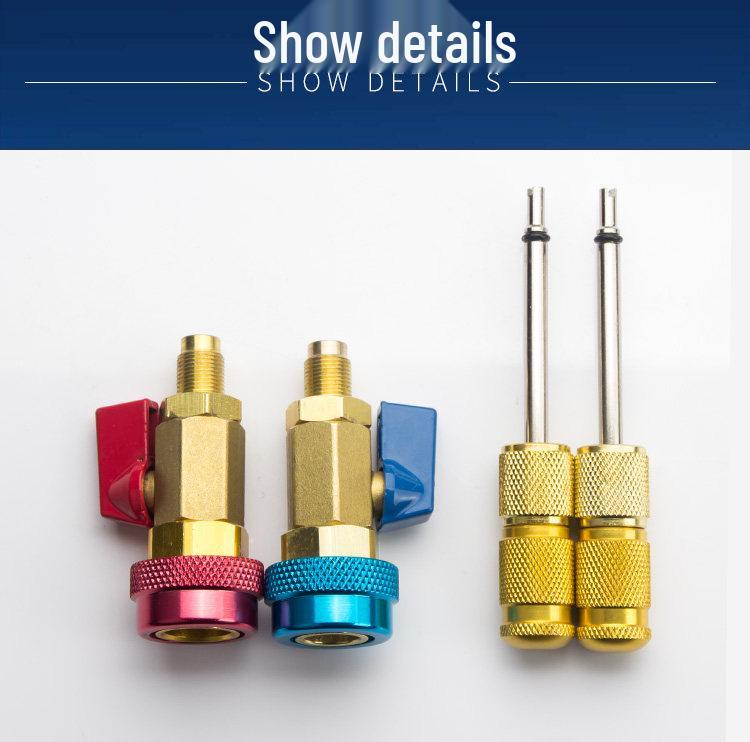 R134a Valve Core Quick Replacement Tool for Car AC Repair