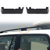 For Toyota Land Cruiser Prado FJ120 J120 2003-2009 Car Accessories Roof Rack Rails Luggage Center Protector Cover 2PCS