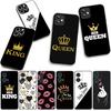 for Xiaomi Poco F7 F6 F8 Ultra F5 X7 X6 X5 X3 NFC M7 M6 Pro C85 C75 C65 C71 C61 Case Crown King Queen Princess Heart shaped