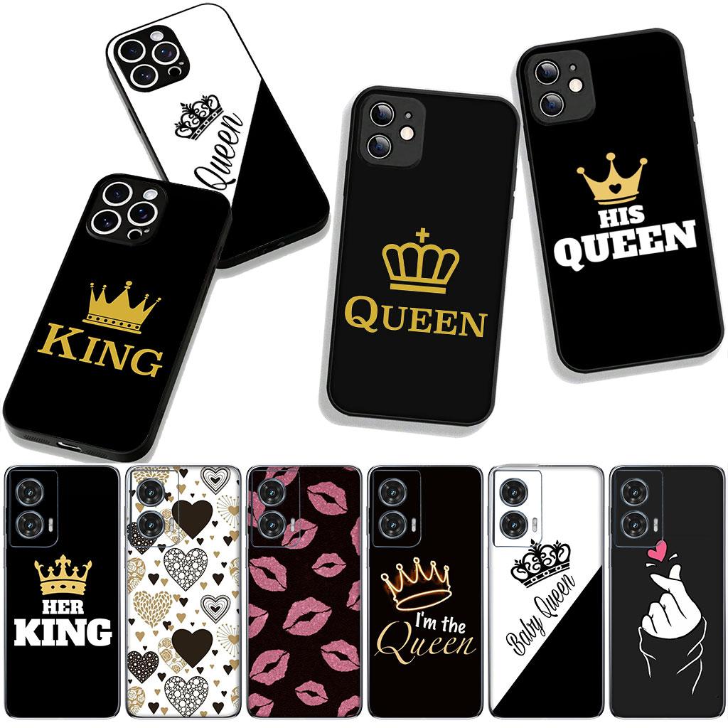 for Xiaomi Poco F7 F6 F8 Ultra F5 X7 X6 X5 X3 NFC M7 M6 Pro C85 C75 C65 C71 C61 Case Crown King Queen Princess Heart shaped