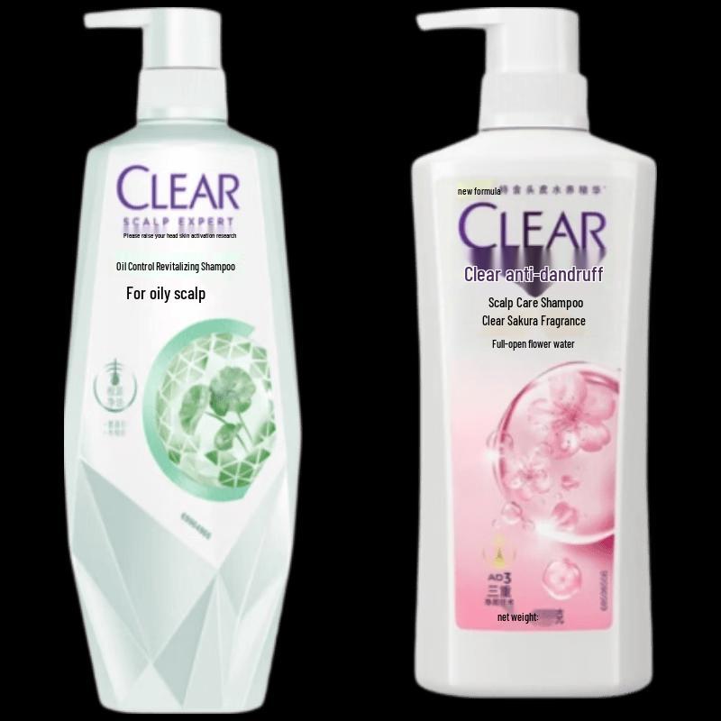 Clear Shampoo Duo: Oil Control & Sakura Scent