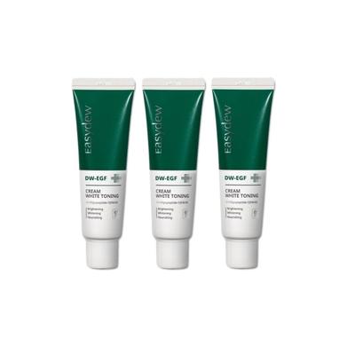 DW-EGF Easy G Cream White Toning denní krém 50ml, 3 balení