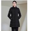 Women's Mid-length Hooded Down Jacket