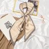 Small silk scarf women's long square scarf with shirt decoration neck guard, scarf accessories, tie, summer streamer ribbon.