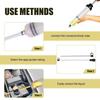 Universal Manual Oil Change Tool 200cc Automotive Fluid Syringe Pump Oil Extractor Filler For Car Brake Fluid Transmission Fluid