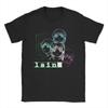 Unisex Unisexs TShirts Serial Experiunisexts Lain Lwakura Funny Cotton Tee Shirt Short Sleeve Anime Sci Fi Unisexga T Shirts Plus Size
