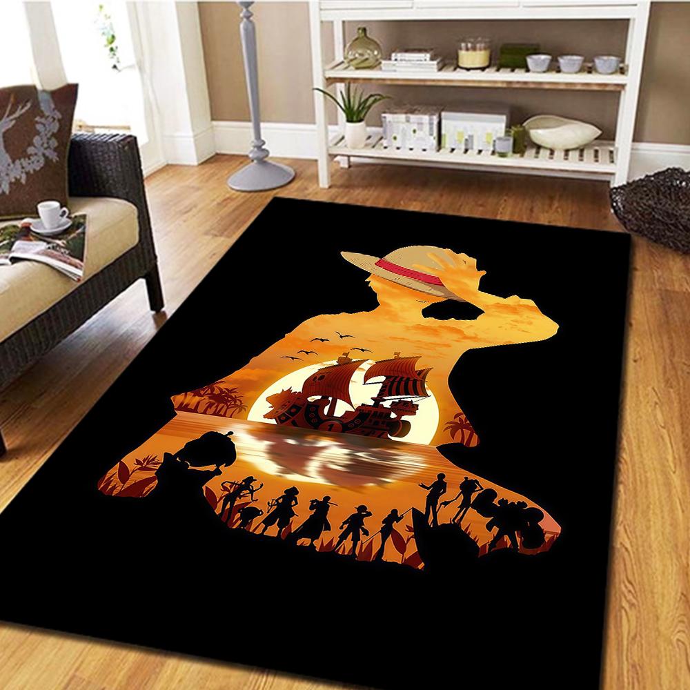 Monkey D. Luffy Cool Movie Carpet, Digital Print Floor Mat, Home Decor Rug for Bedroom, Living Room Mat -HYQ52
