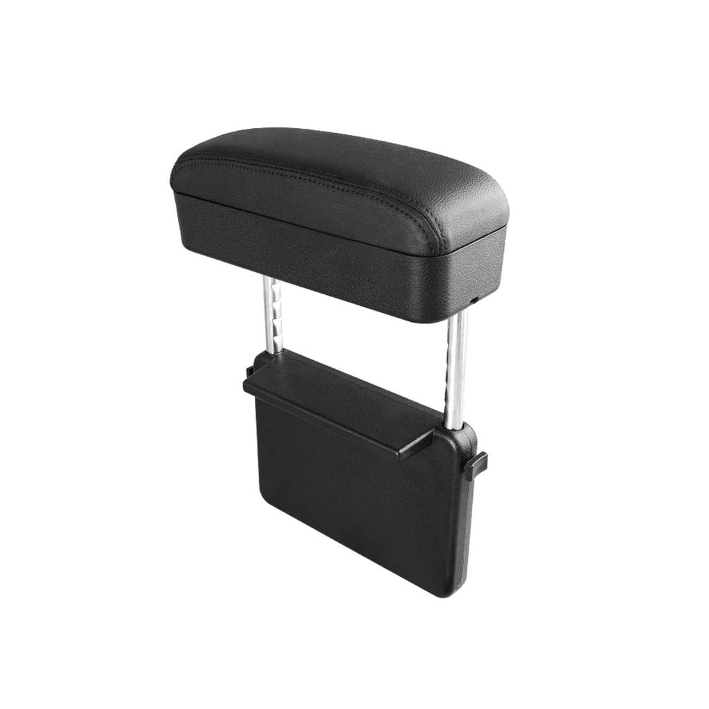 RUIYA Honda Grade Armrest Console Armrest Storage Car Armrest Gap Storage Pocket with Black Box, Box, (Black Stitching)